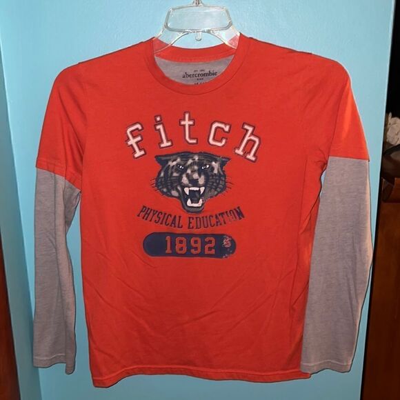 Abercrombie kids long sleeve tee 15/16 - Picture 1 of 3